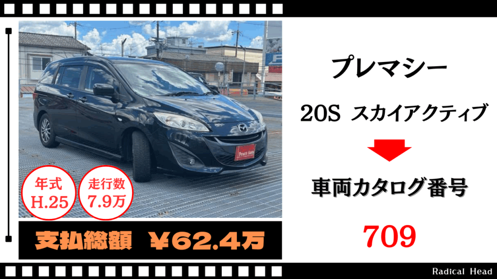 プレマシー 中古 2.0 20S スカイアクティブ